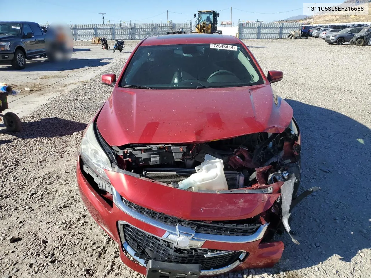 1G11C5SL6EF216688 2014 Chevrolet Malibu 1Lt