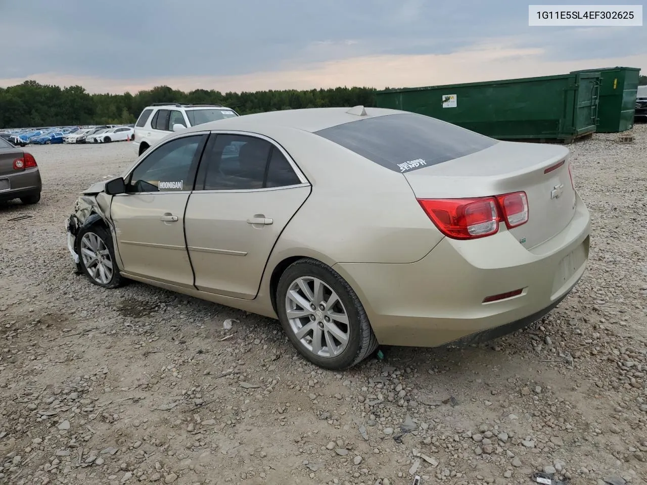 2014 Chevrolet Malibu 2Lt VIN: 1G11E5SL4EF302625 Lot: 72807284