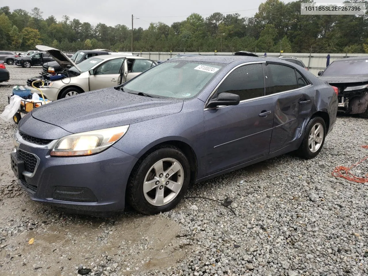 2014 Chevrolet Malibu Ls VIN: 1G11B5SL2EF267396 Lot: 73100024