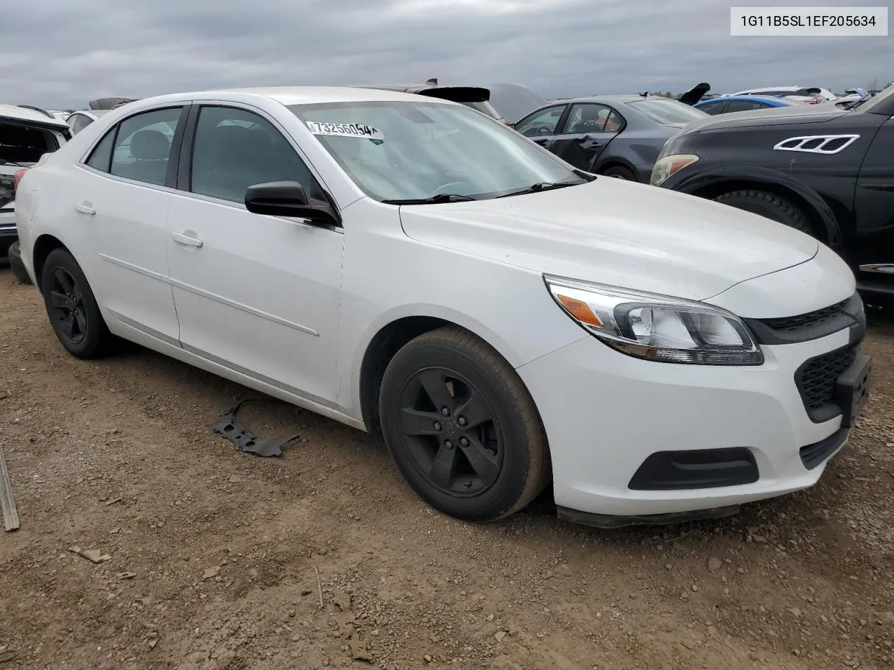 2014 Chevrolet Malibu Ls VIN: 1G11B5SL1EF205634 Lot: 73256054