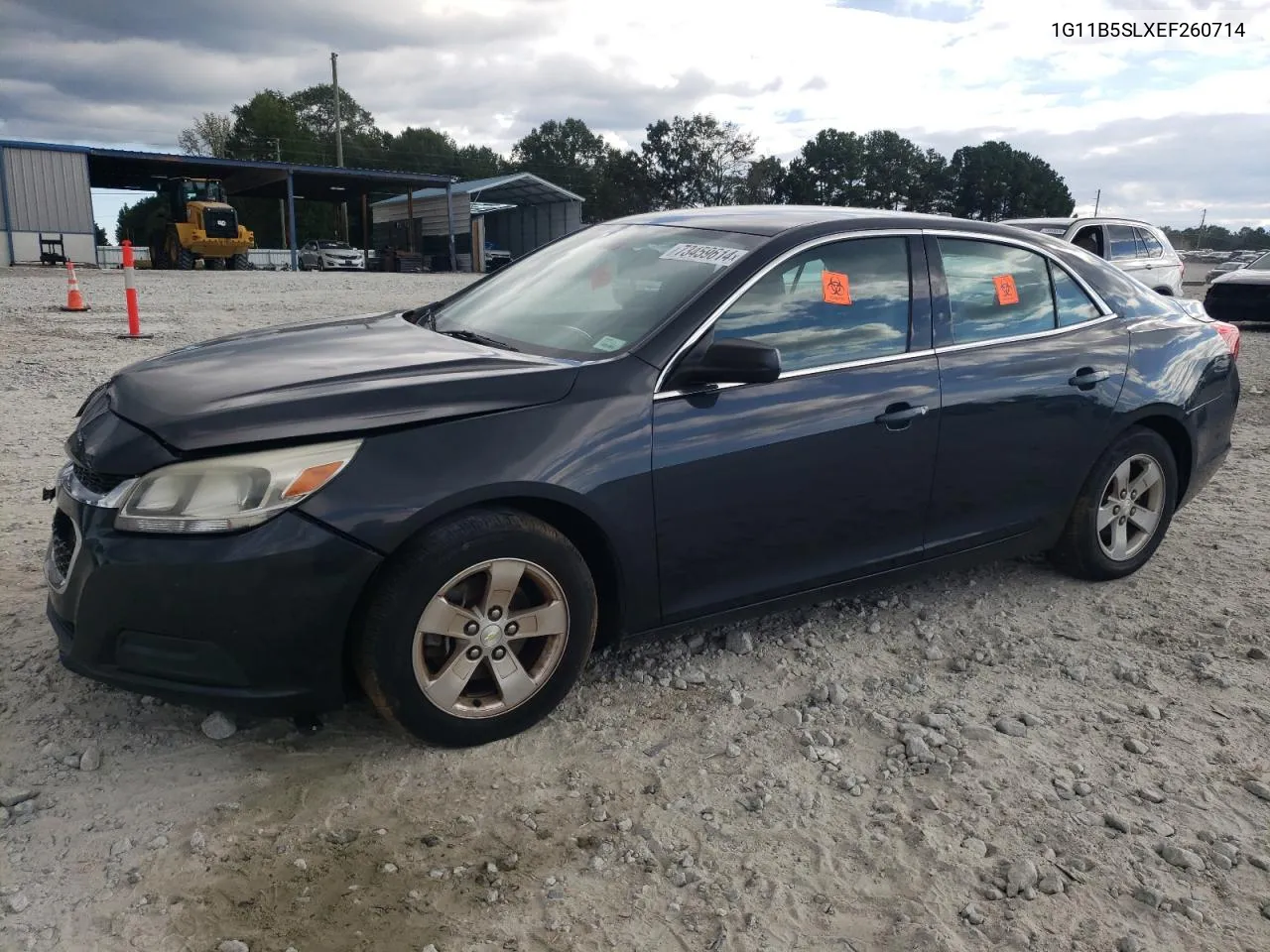 2014 Chevrolet Malibu Ls VIN: 1G11B5SLXEF260714 Lot: 73459614