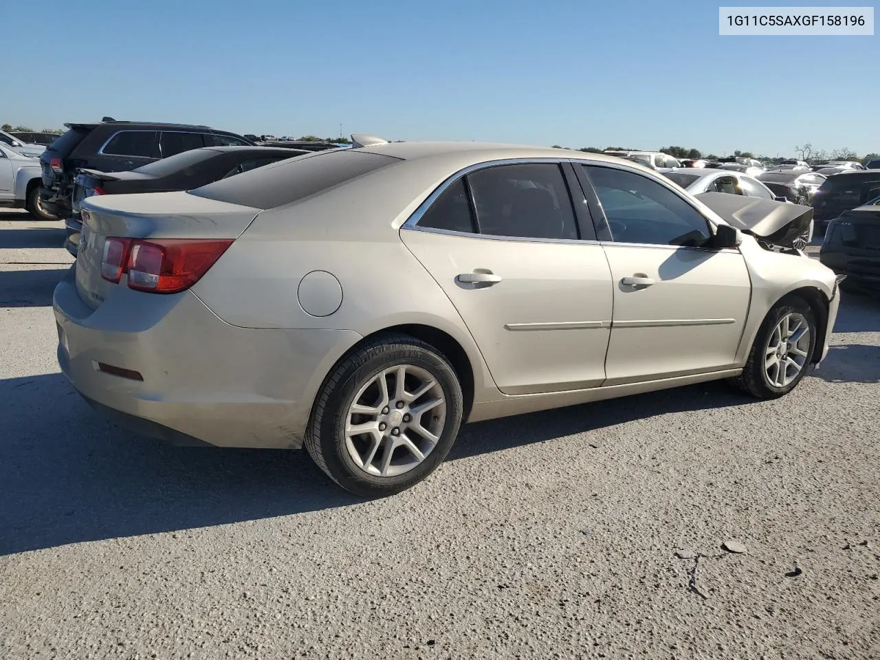 2016 Chevrolet Malibu Limited Lt VIN: 1G11C5SAXGF158196 Lot: 73675294