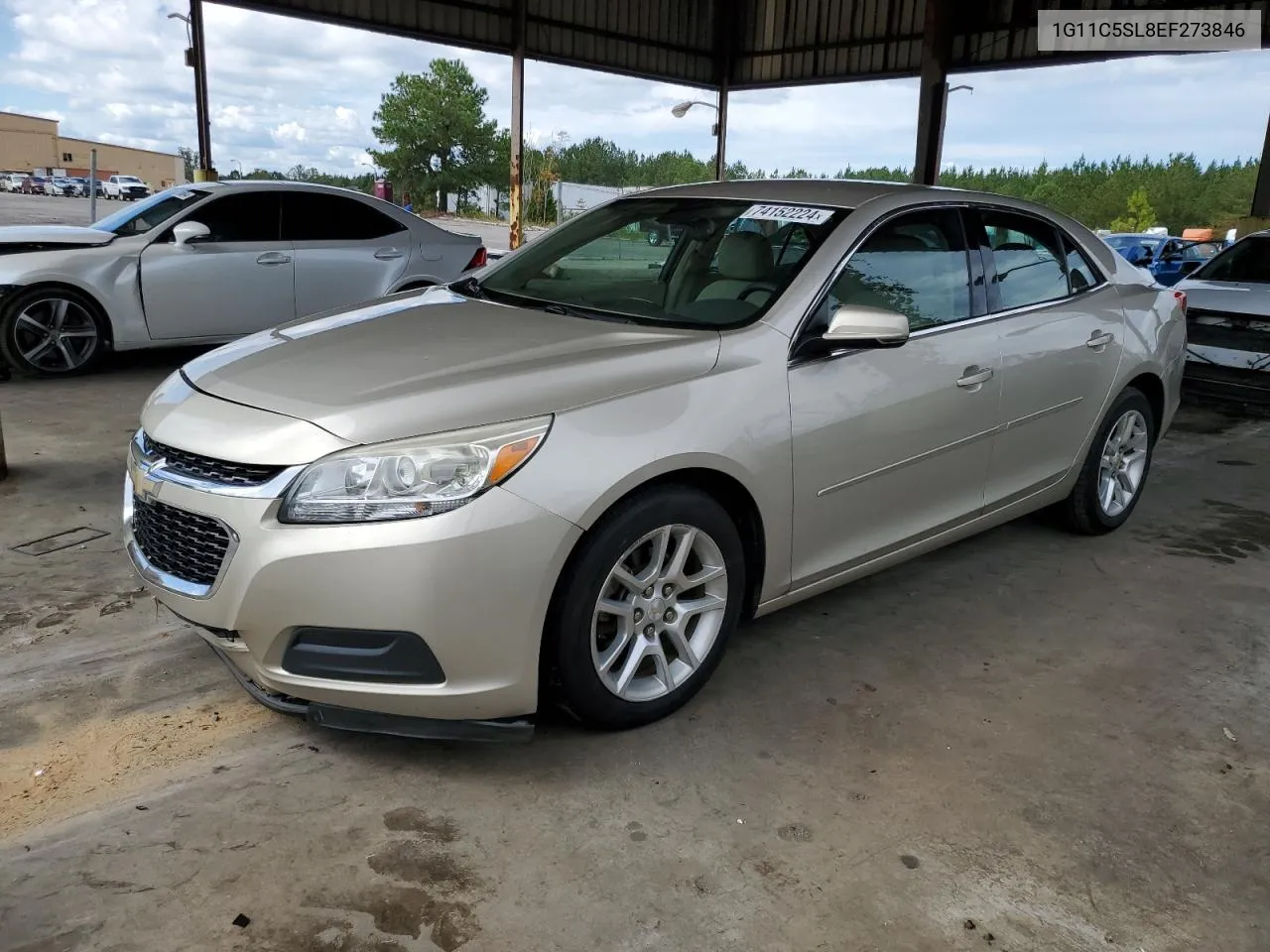 2014 Chevrolet Malibu 1Lt VIN: 1G11C5SL8EF273846 Lot: 74152224