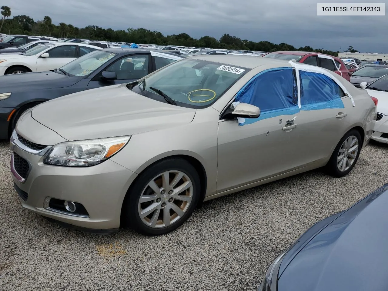 2014 Chevrolet Malibu 2Lt VIN: 1G11E5SL4EF142343 Lot: 74285914