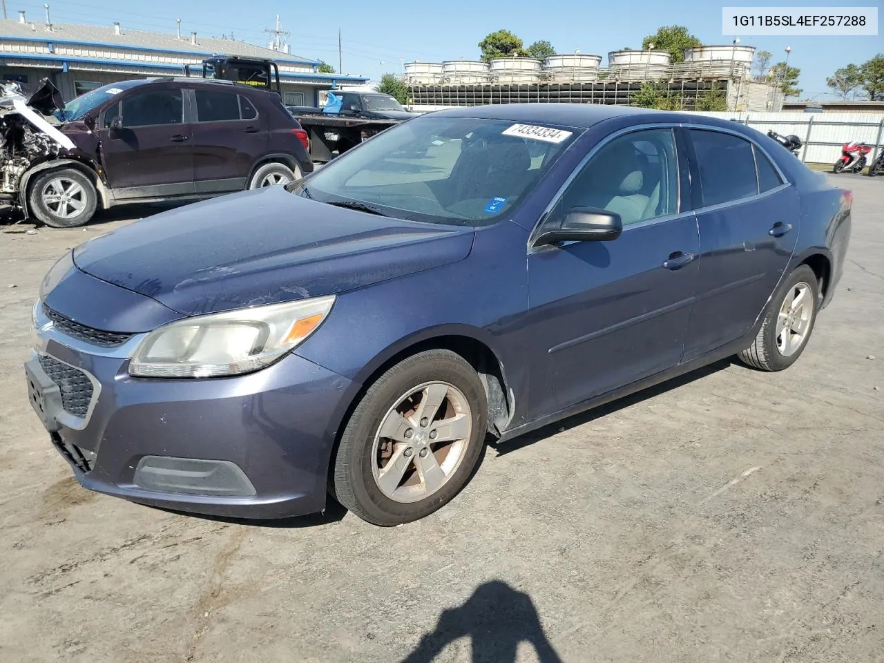 2014 Chevrolet Malibu Ls VIN: 1G11B5SL4EF257288 Lot: 74334334