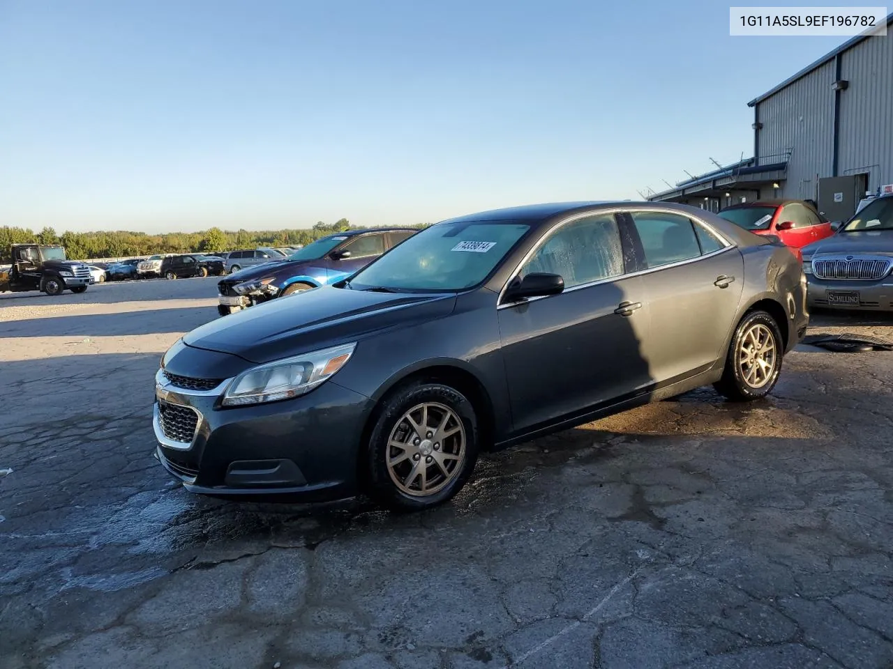 2014 Chevrolet Malibu Ls VIN: 1G11A5SL9EF196782 Lot: 74339814