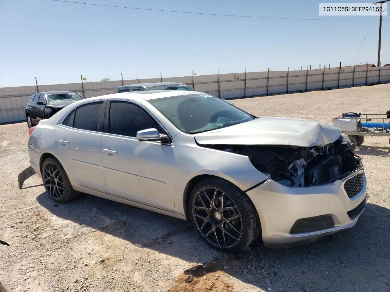 1G11C5SL3EF294152 2014 Chevrolet Malibu 1Lt