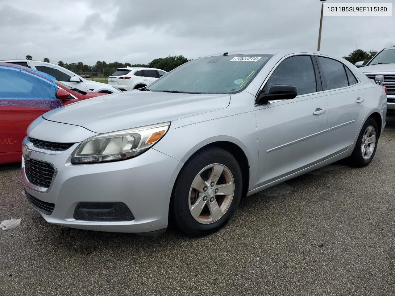 2014 Chevrolet Malibu Ls VIN: 1G11B5SL9EF115180 Lot: 74857214