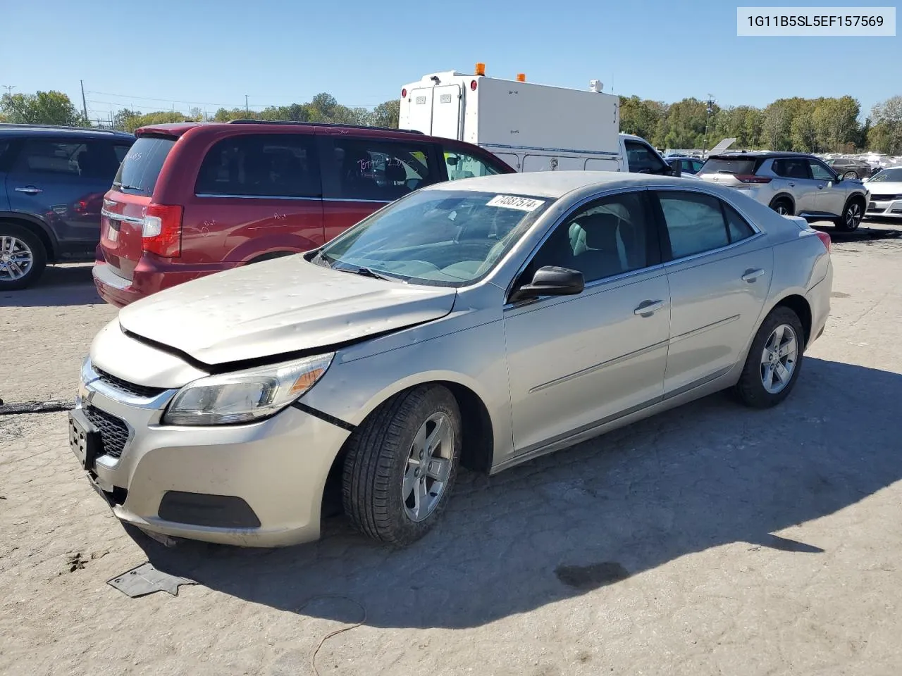 2014 Chevrolet Malibu Ls VIN: 1G11B5SL5EF157569 Lot: 74887574