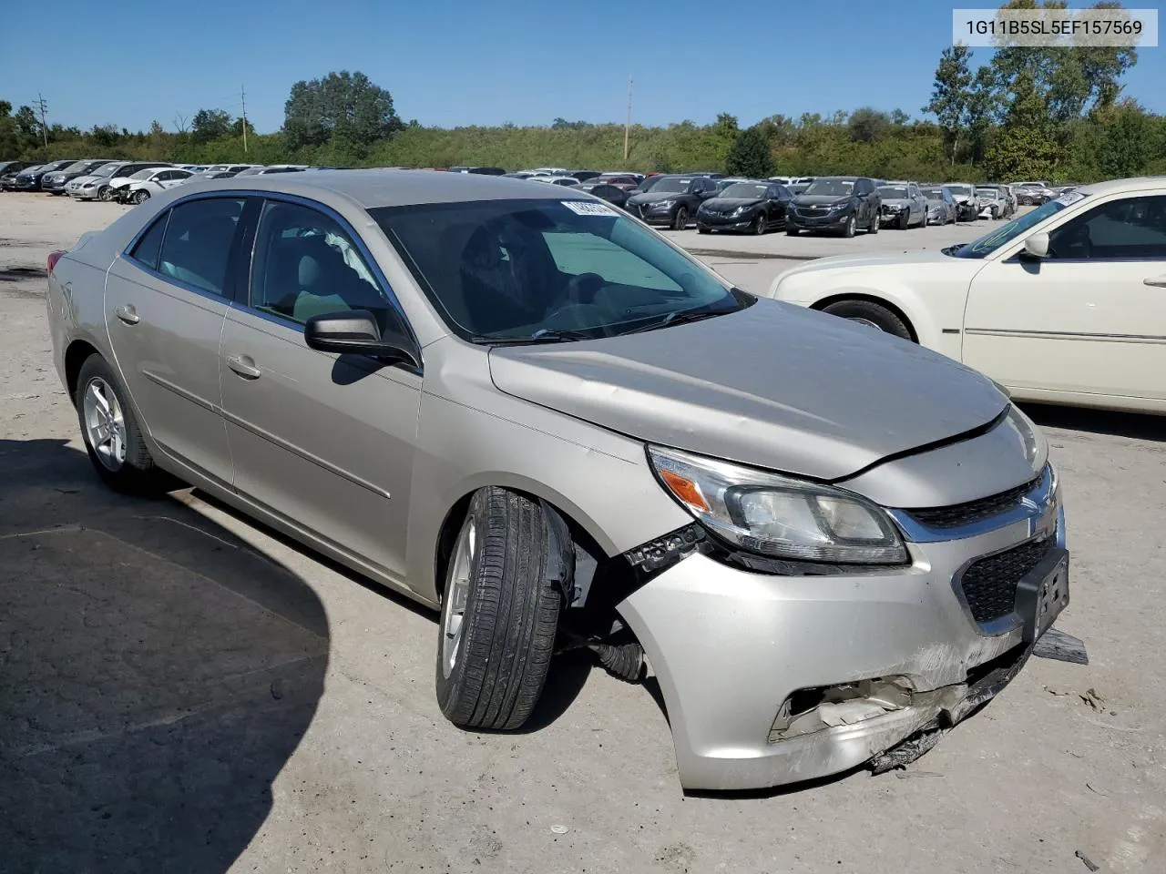 2014 Chevrolet Malibu Ls VIN: 1G11B5SL5EF157569 Lot: 74887574