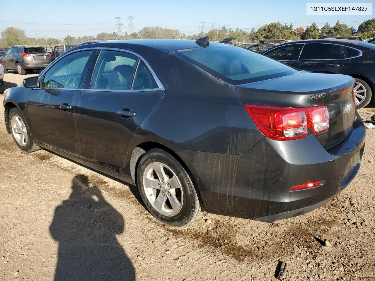 2014 Chevrolet Malibu 1Lt VIN: 1G11C5SLXEF147827 Lot: 74917034