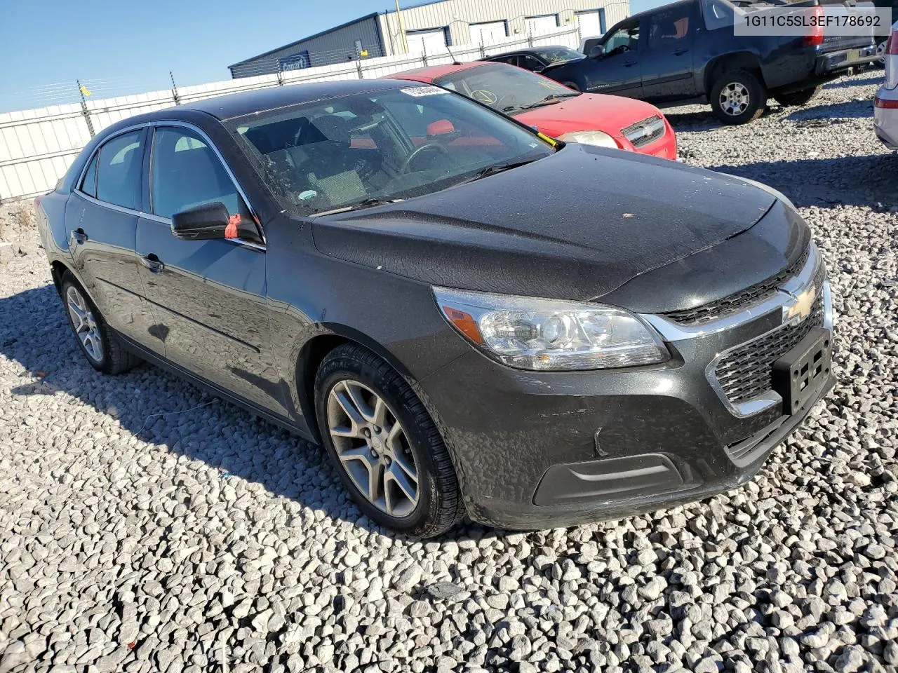 2014 Chevrolet Malibu 1Lt VIN: 1G11C5SL3EF178692 Lot: 75385494