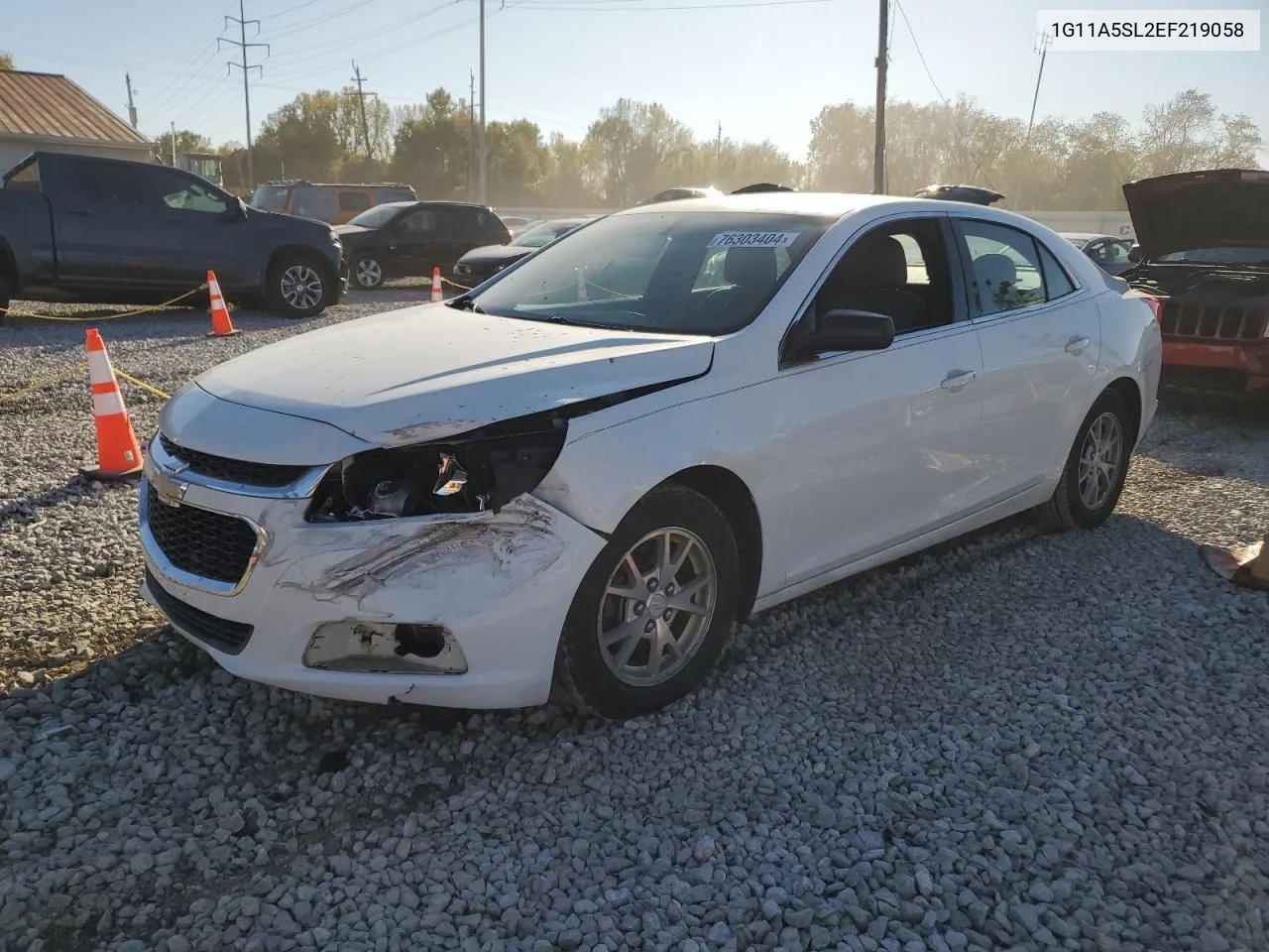 2014 Chevrolet Malibu Ls VIN: 1G11A5SL2EF219058 Lot: 76303404