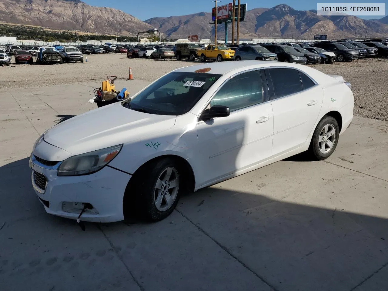 2014 Chevrolet Malibu Ls VIN: 1G11B5SL4EF268081 Lot: 76706354