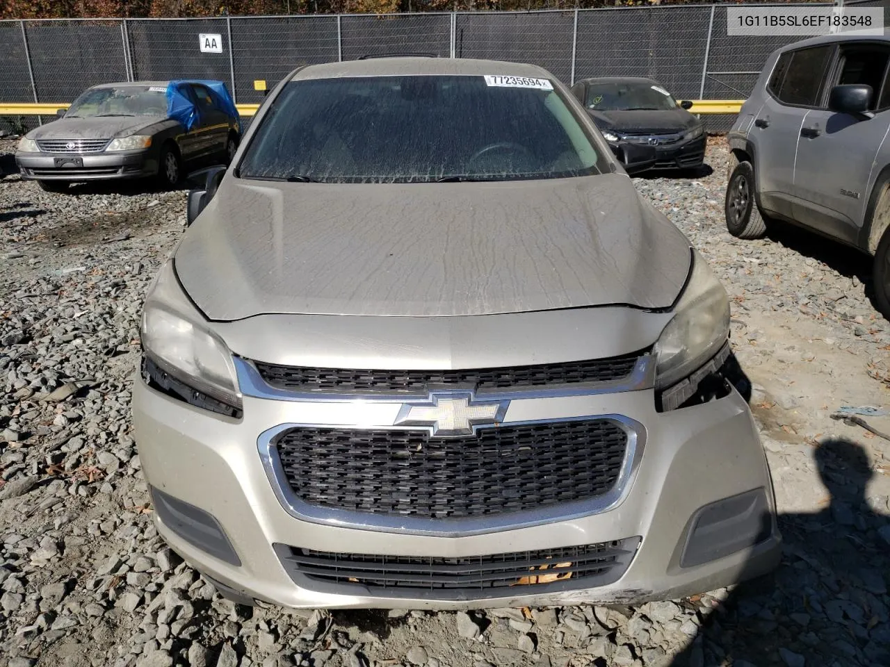 1G11B5SL6EF183548 2014 Chevrolet Malibu Ls