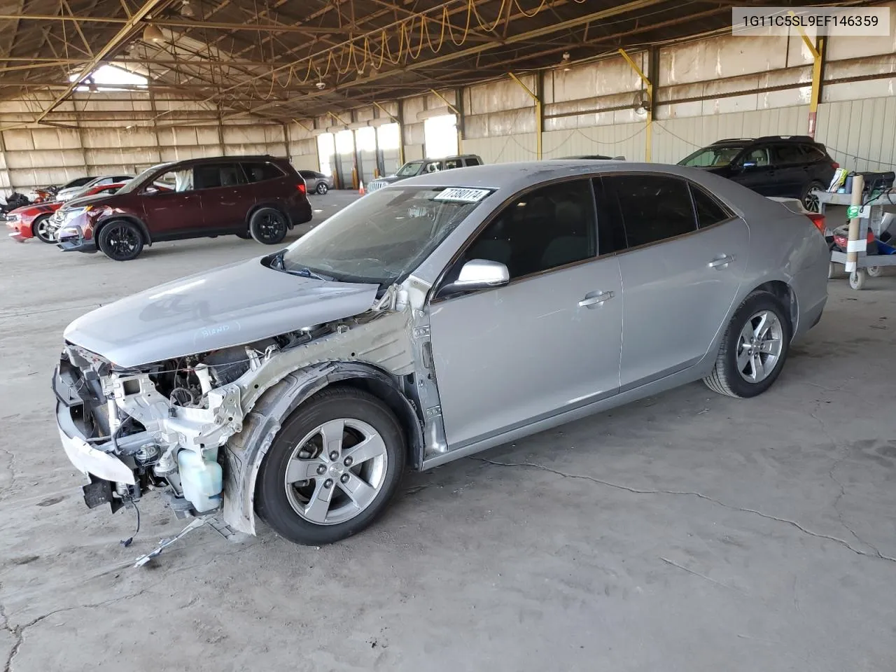 2014 Chevrolet Malibu 1Lt VIN: 1G11C5SL9EF146359 Lot: 77380174