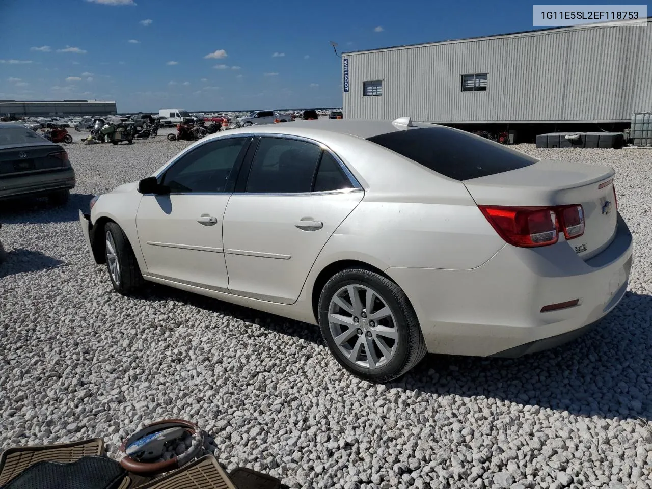 2014 Chevrolet Malibu 2Lt VIN: 1G11E5SL2EF118753 Lot: 77607854