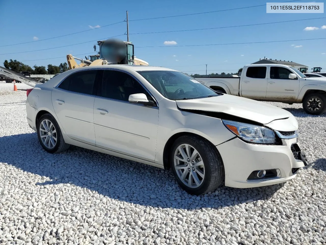 2014 Chevrolet Malibu 2Lt VIN: 1G11E5SL2EF118753 Lot: 77607854