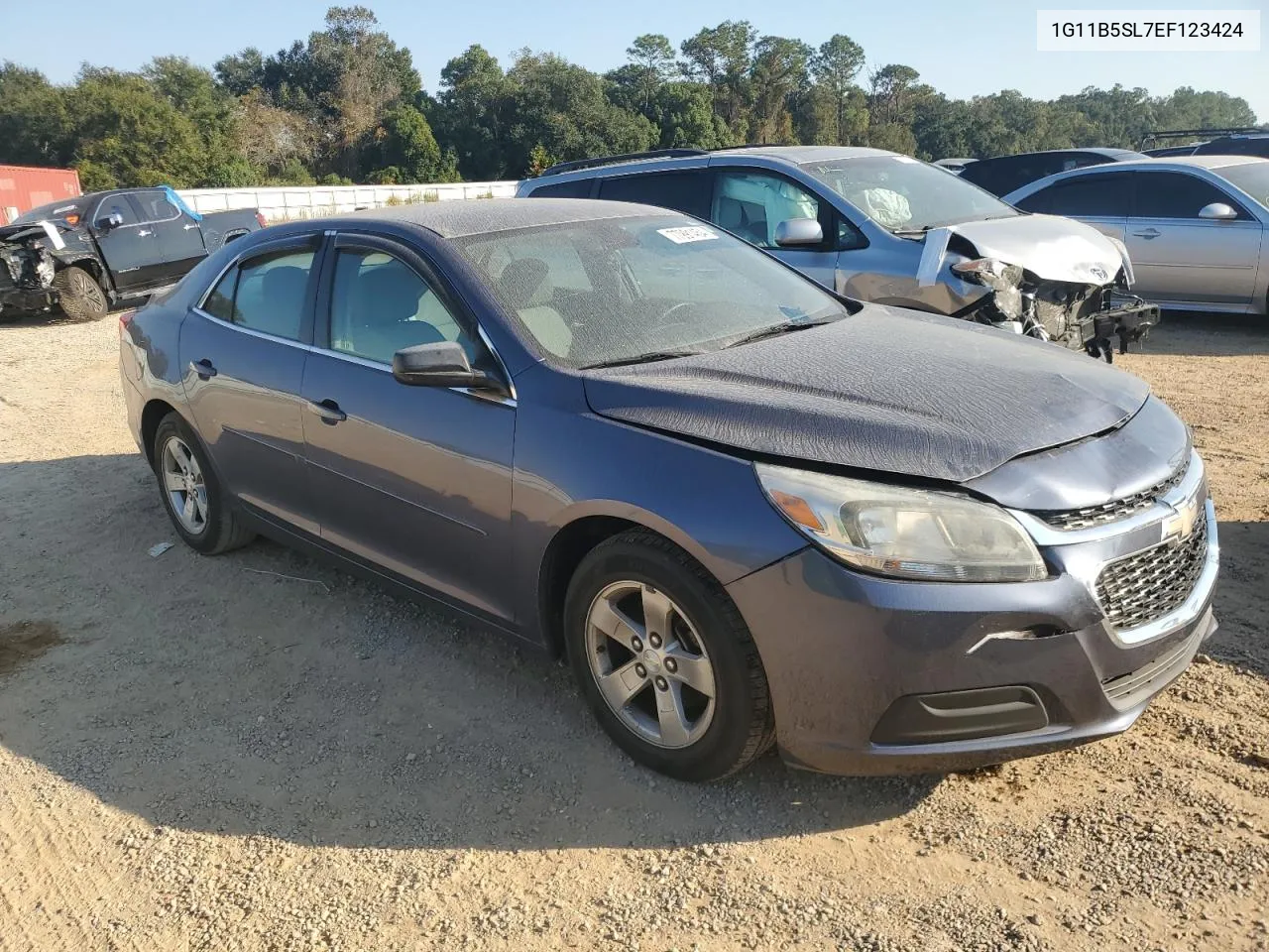 2014 Chevrolet Malibu Ls VIN: 1G11B5SL7EF123424 Lot: 77991454