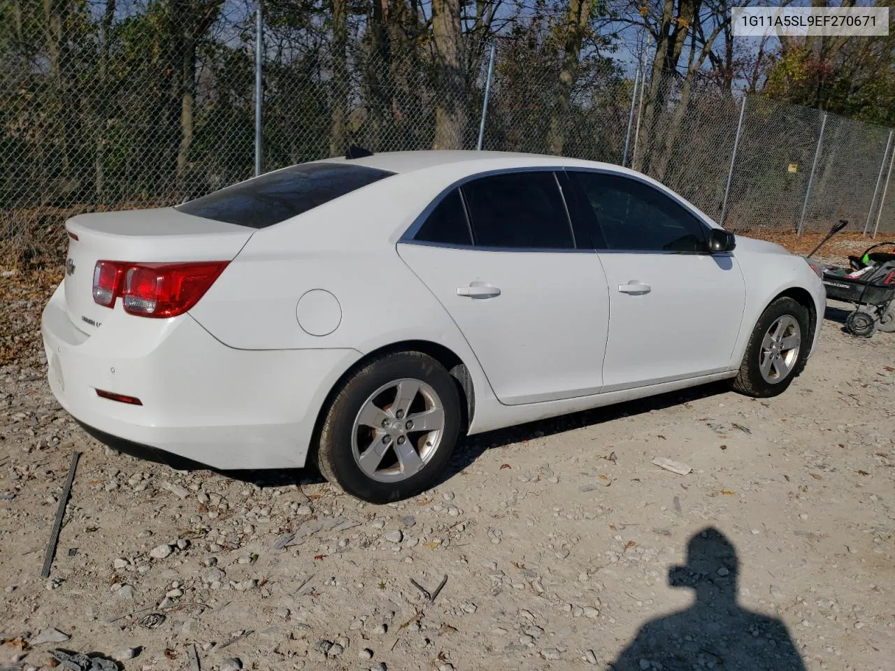 2014 Chevrolet Malibu Ls VIN: 1G11A5SL9EF270671 Lot: 78209384