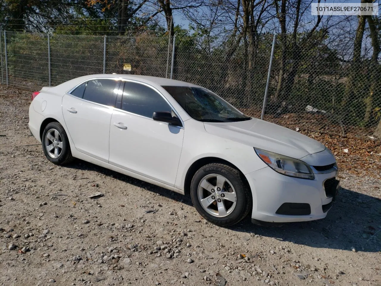 2014 Chevrolet Malibu Ls VIN: 1G11A5SL9EF270671 Lot: 78209384