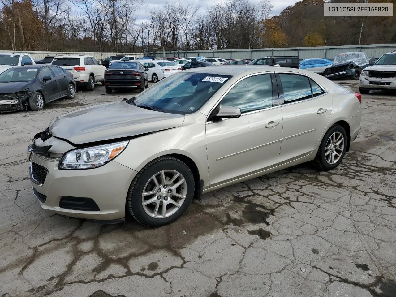 2014 Chevrolet Malibu 1Lt VIN: 1G11C5SL2EF168820 Lot: 78221114