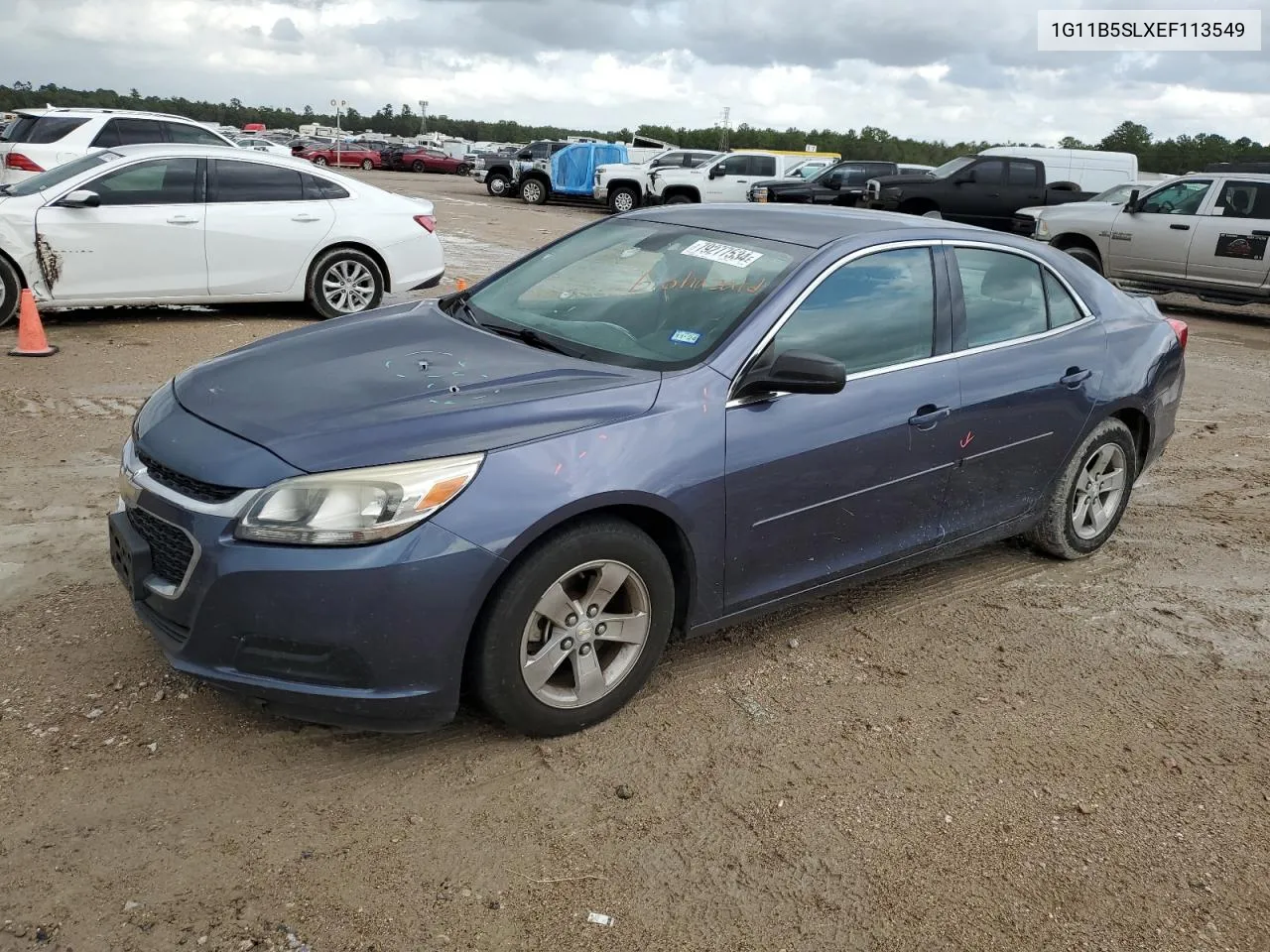 2014 Chevrolet Malibu Ls VIN: 1G11B5SLXEF113549 Lot: 79277534