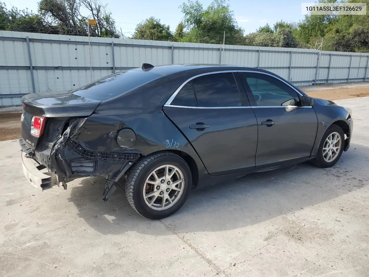 2014 Chevrolet Malibu Ls VIN: 1G11A5SL3EF126629 Lot: 79663374