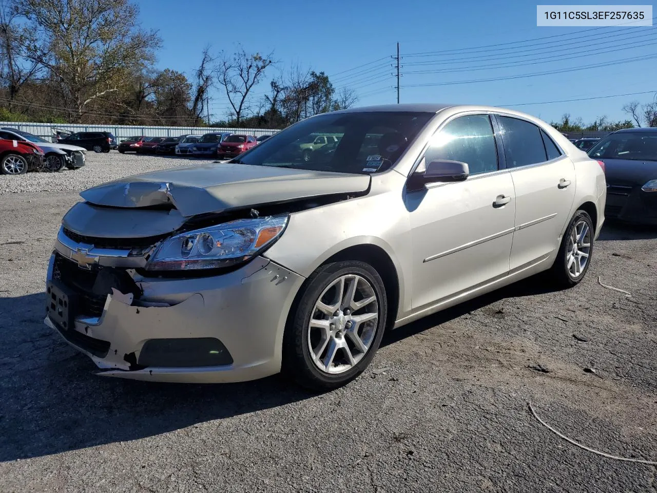 2014 Chevrolet Malibu 1Lt VIN: 1G11C5SL3EF257635 Lot: 79854834