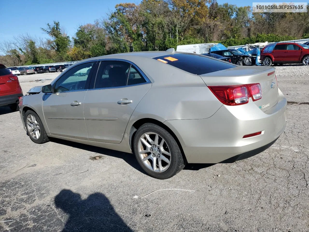 2014 Chevrolet Malibu 1Lt VIN: 1G11C5SL3EF257635 Lot: 79854834