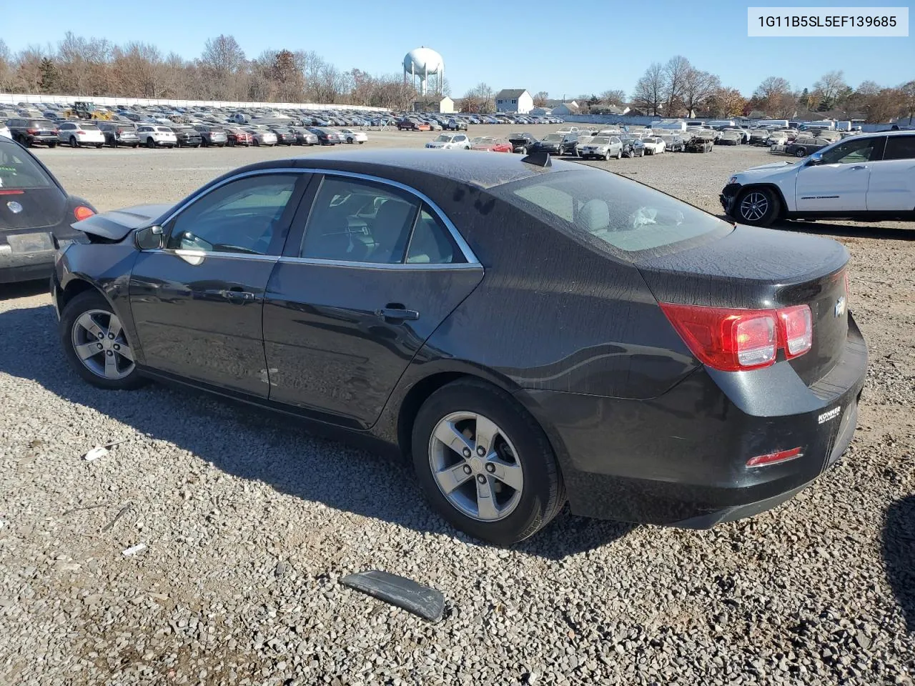 2014 Chevrolet Malibu Ls VIN: 1G11B5SL5EF139685 Lot: 79926714