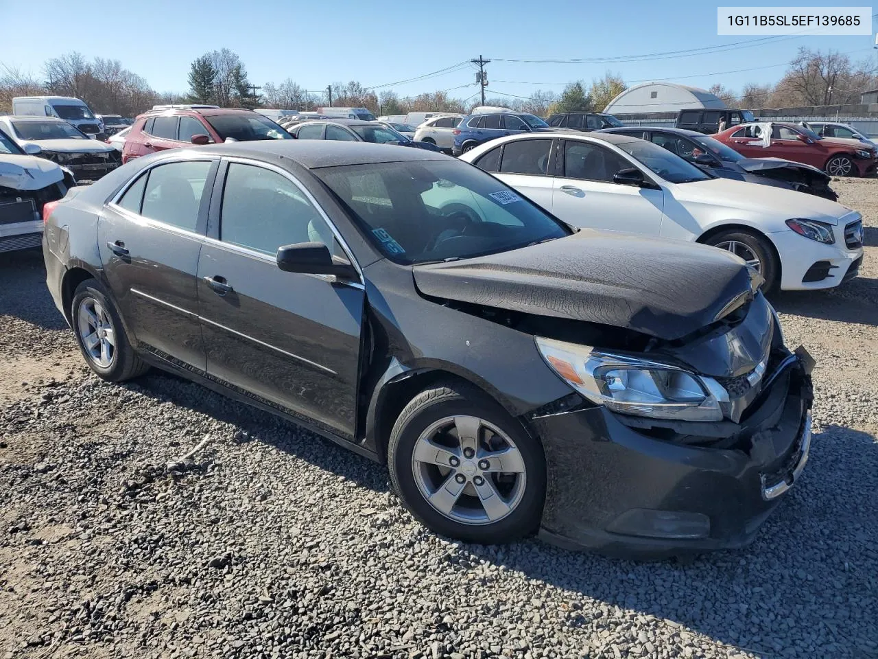 2014 Chevrolet Malibu Ls VIN: 1G11B5SL5EF139685 Lot: 79926714