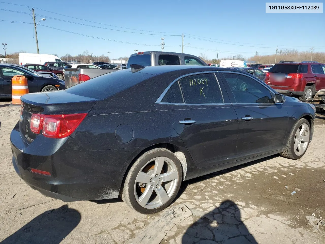 2015 Chevrolet Malibu Ltz VIN: 1G11G5SX0FF112089 Lot: 44659994