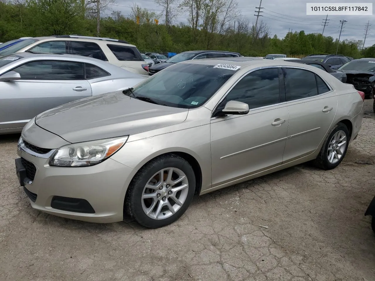 1G11C5SL8FF117842 2015 Chevrolet Malibu 1Lt