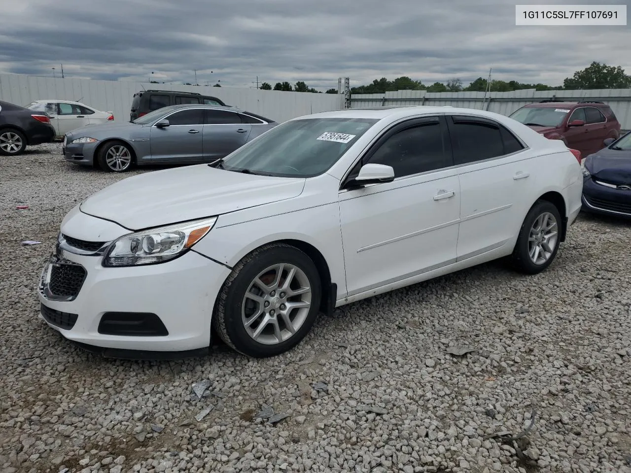 2015 Chevrolet Malibu 1Lt VIN: 1G11C5SL7FF107691 Lot: 57951644