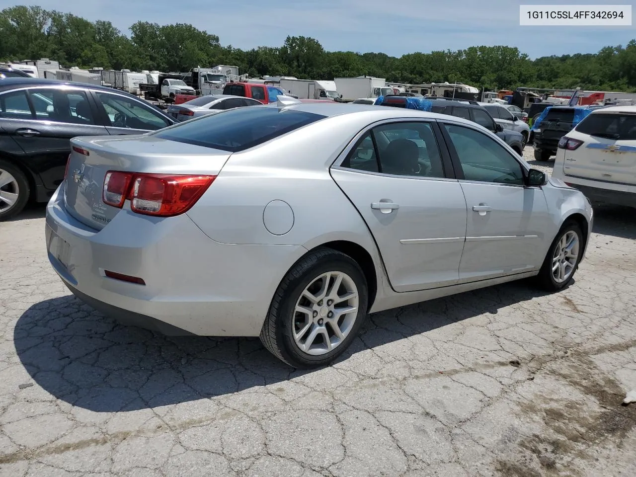 2015 Chevrolet Malibu 1Lt VIN: 1G11C5SL4FF342694 Lot: 58761594