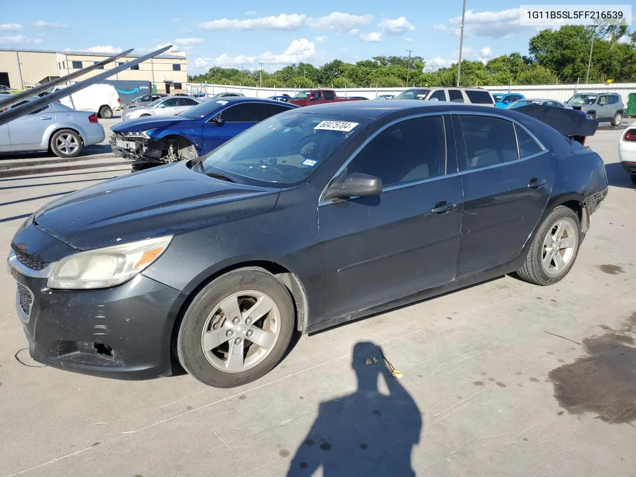 2015 Chevrolet Malibu Ls VIN: 1G11B5SL5FF216539 Lot: 60475704