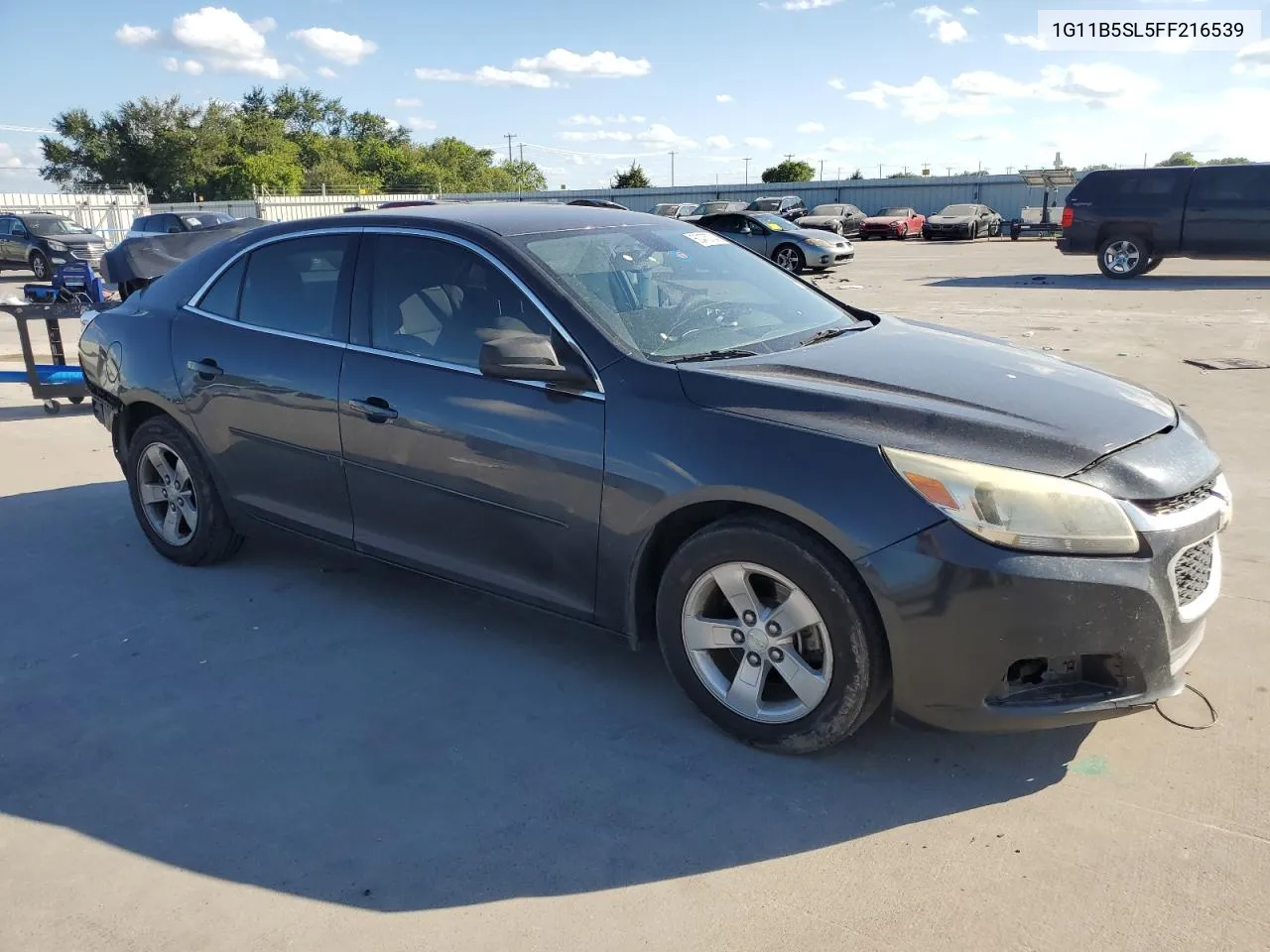 2015 Chevrolet Malibu Ls VIN: 1G11B5SL5FF216539 Lot: 60475704