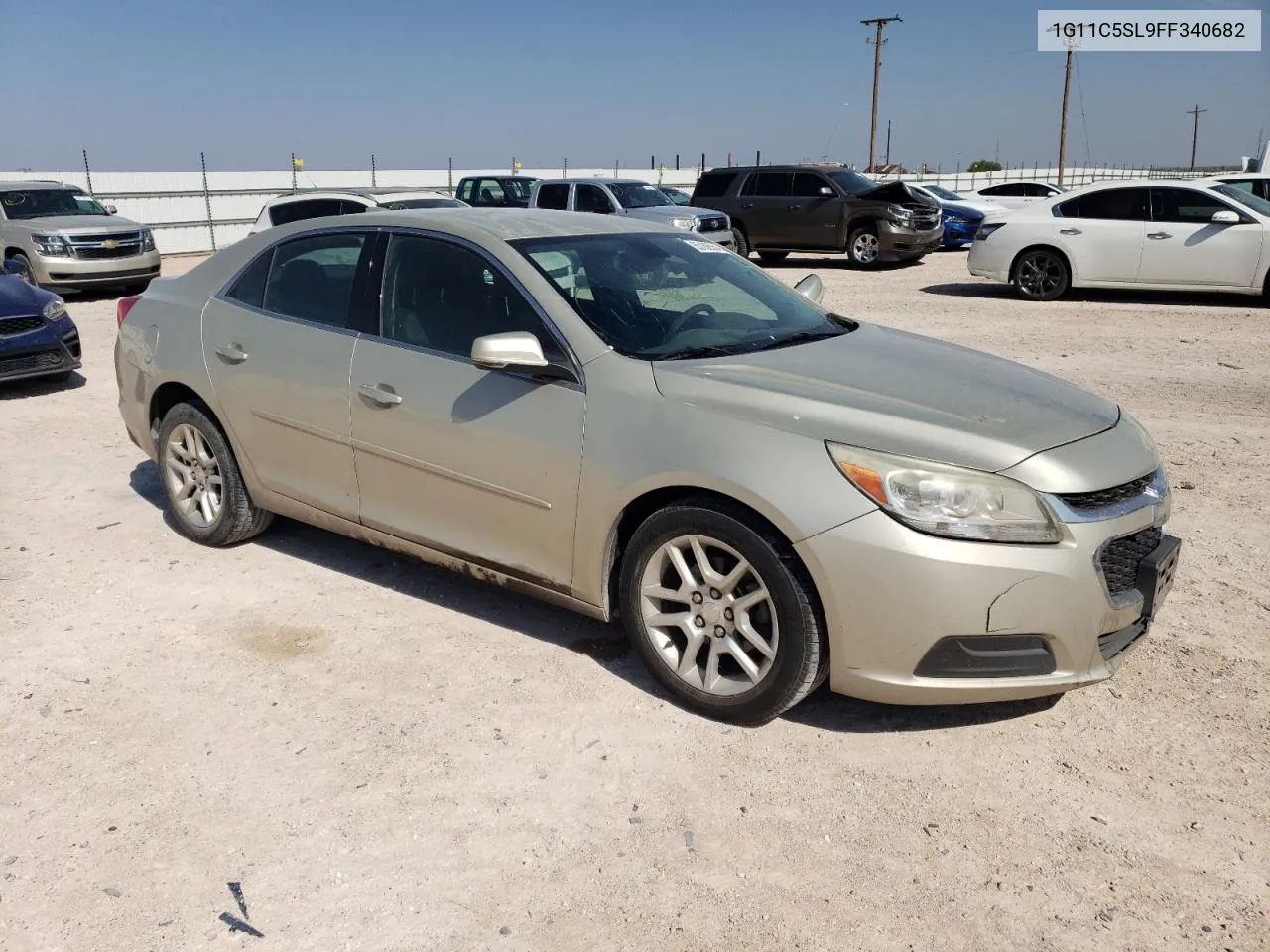 1G11C5SL9FF340682 2015 Chevrolet Malibu 1Lt