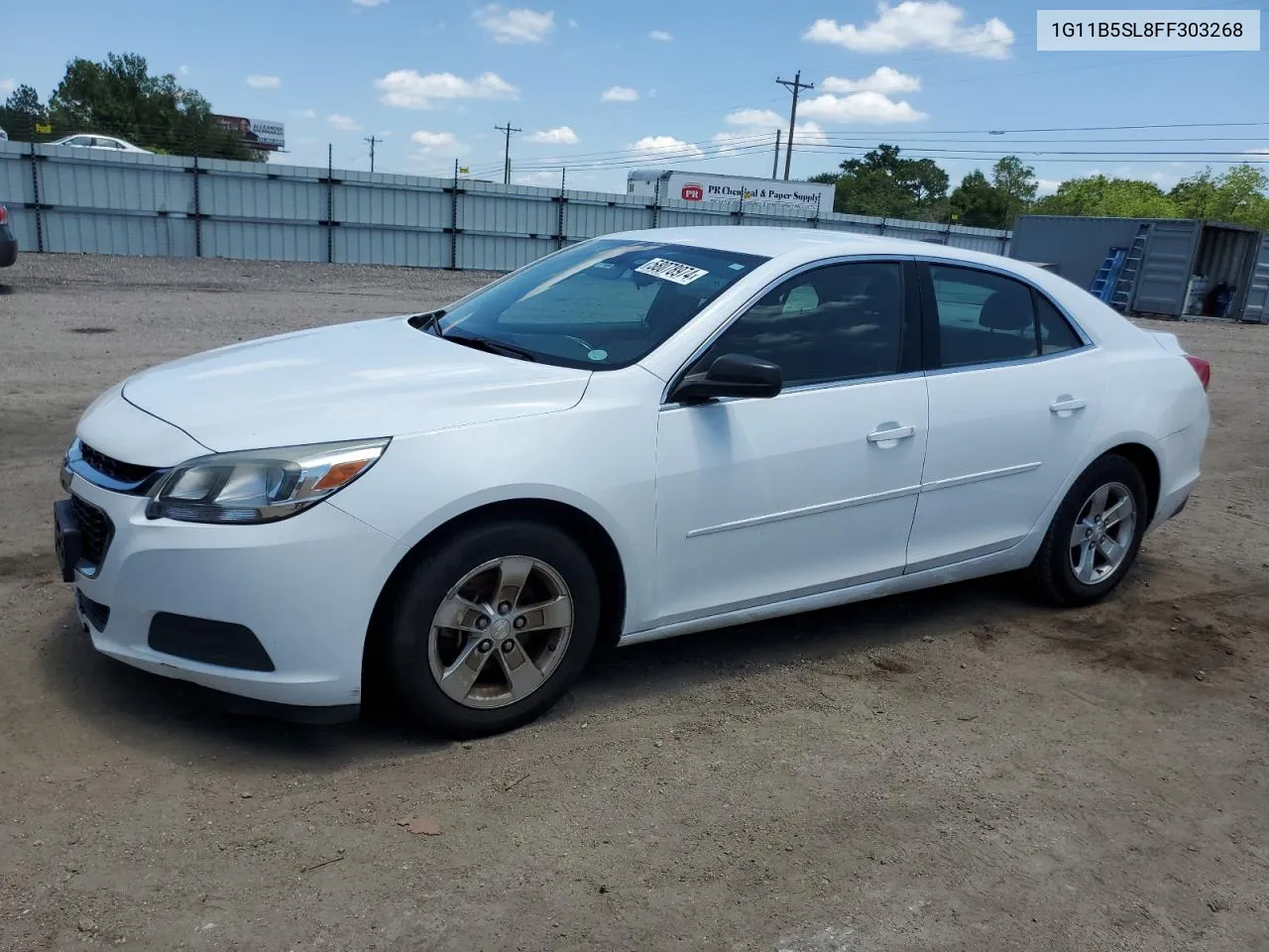 2015 Chevrolet Malibu Ls VIN: 1G11B5SL8FF303268 Lot: 65455414