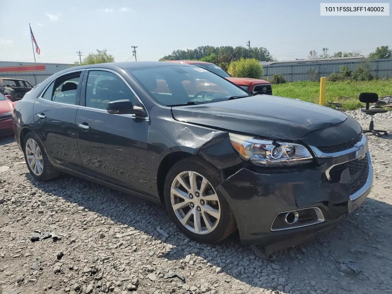 2015 Chevrolet Malibu Ltz VIN: 1G11F5SL3FF140002 Lot: 65677554