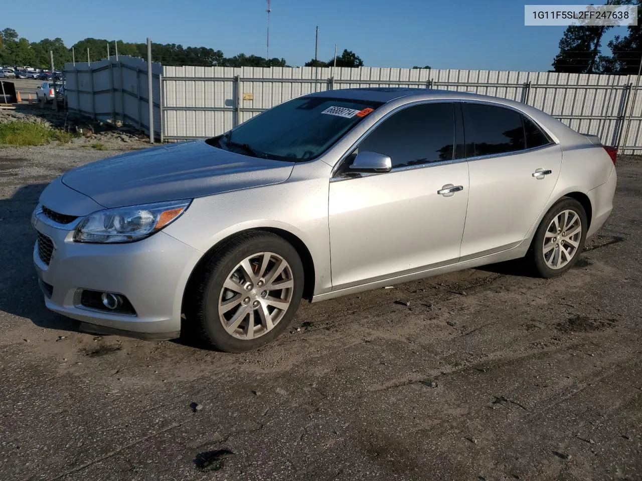 1G11F5SL2FF247638 2015 Chevrolet Malibu Ltz