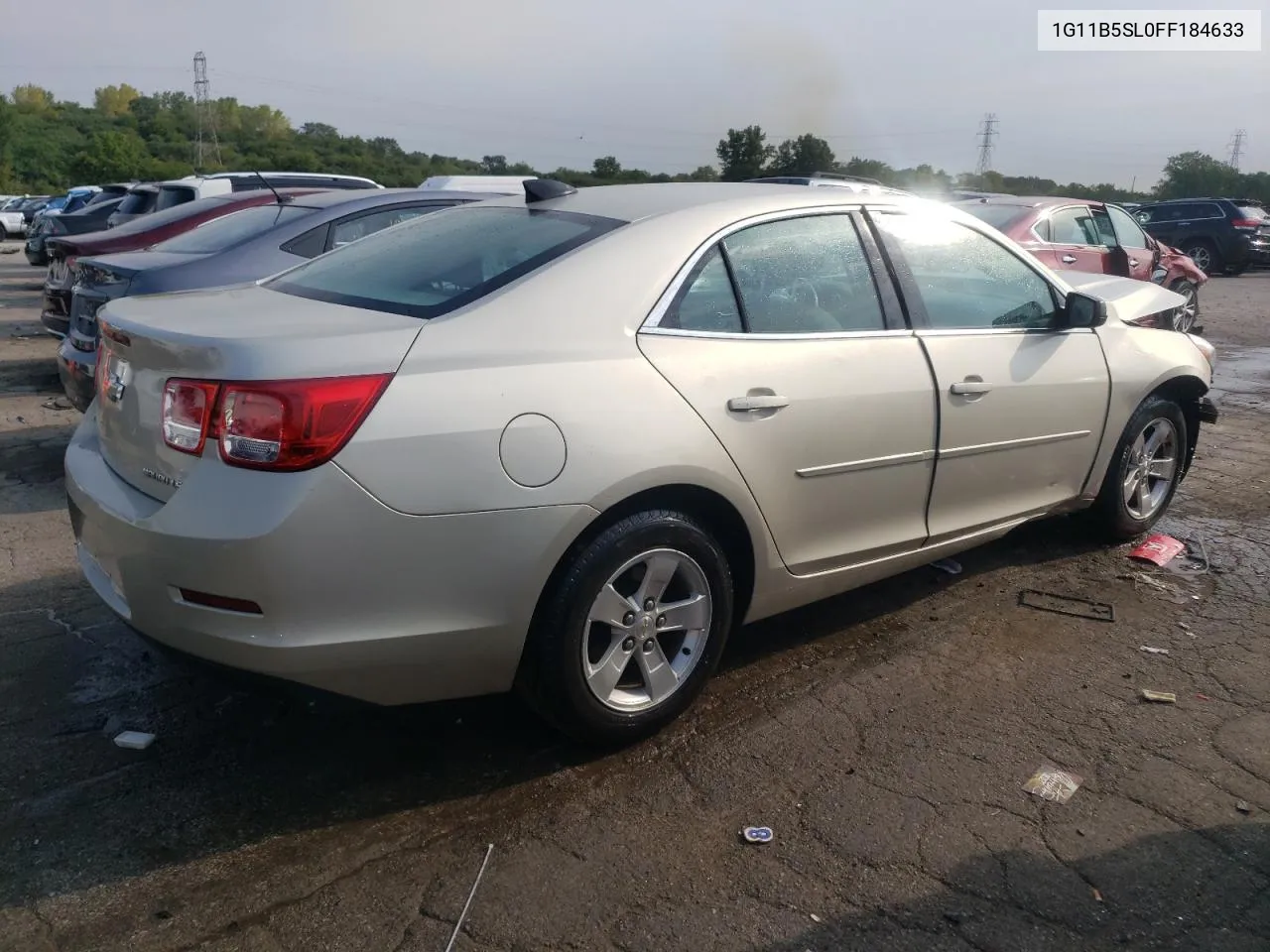 2015 Chevrolet Malibu Ls VIN: 1G11B5SL0FF184633 Lot: 69505914