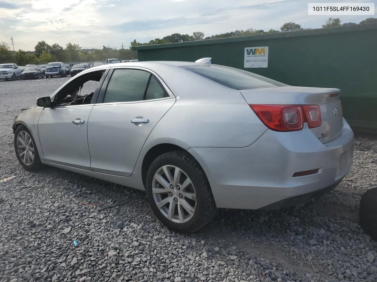 2015 Chevrolet Malibu Ltz VIN: 1G11F5SL4FF169430 Lot: 70286504