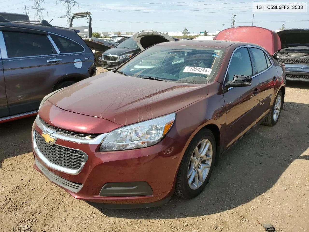 2015 Chevrolet Malibu 1Lt VIN: 1G11C5SL6FF213503 Lot: 71009244