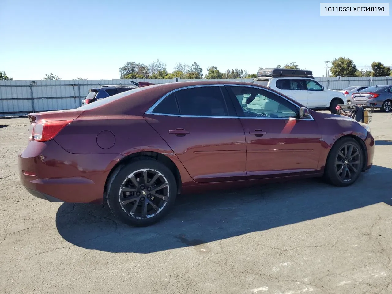 1G11D5SLXFF348190 2015 Chevrolet Malibu 2Lt