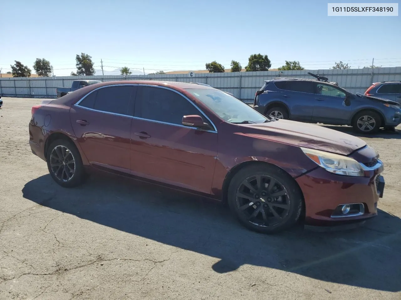 1G11D5SLXFF348190 2015 Chevrolet Malibu 2Lt