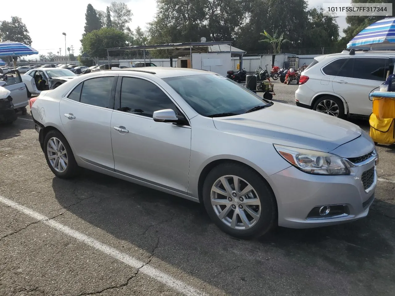 2015 Chevrolet Malibu Ltz VIN: 1G11F5SL7FF317344 Lot: 71250864