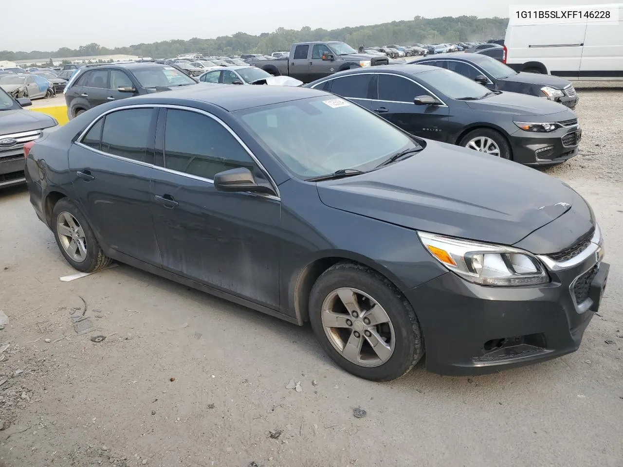 2015 Chevrolet Malibu Ls VIN: 1G11B5SLXFF146228 Lot: 71255634