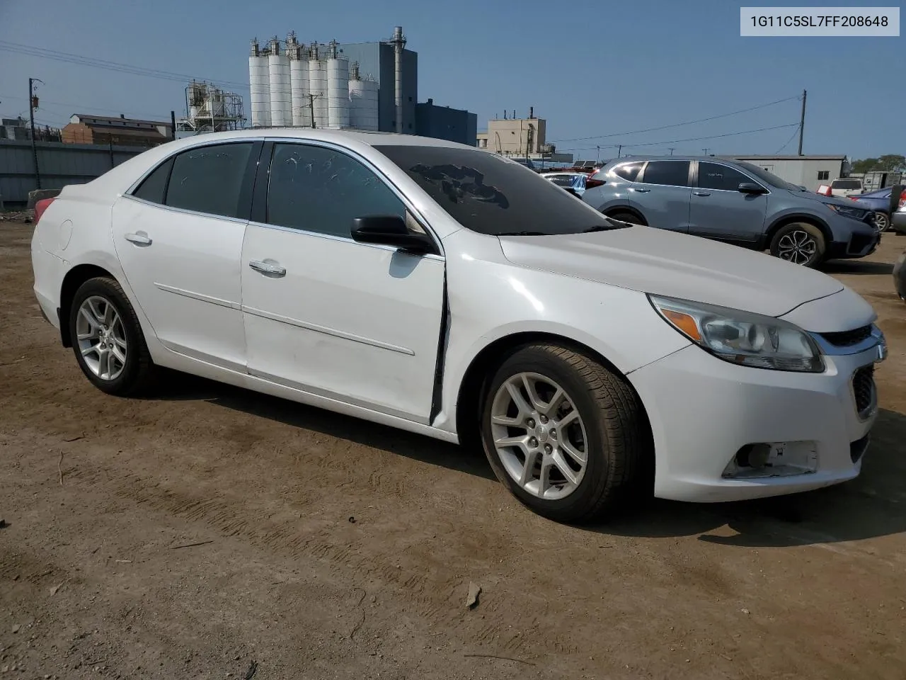 2015 Chevrolet Malibu 1Lt VIN: 1G11C5SL7FF208648 Lot: 71262724